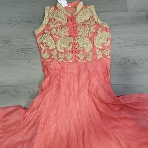 Dress with leggings and dupatta